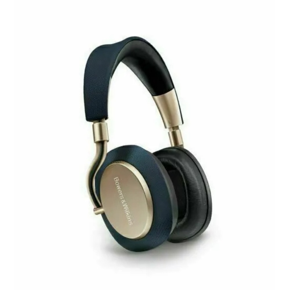 blue and gold headphones. used but good condition.